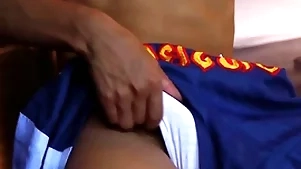 Regime asian dabbler enjoys masturbating before taking shower
