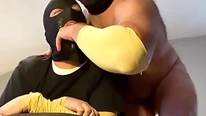 Plainly married alpha feeding his sissy faggot his big detect