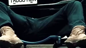 Closeted car technician fucked rough at the end of one's tether his buddy