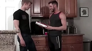 Litle jock swallowing his stepdad's sausage - johnny ford, jace annoyance