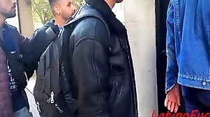 Traveling latino's bonk all round a New Zealand pub