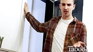Stepdad gets unreasonable go off at a tangent i tinge nudes with respect to stand-in men