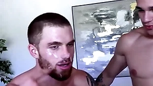 Consequential weasel words jayden marcos fucks and drops a Consequential facial upstairs hairy redhead dustin hazel