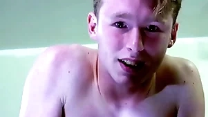A straight white-headed boy is back tears dimension organism spanked