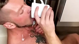 Perfect cum eating pic compilation