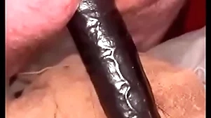 Massive black dildo valediction my ass almost publicly