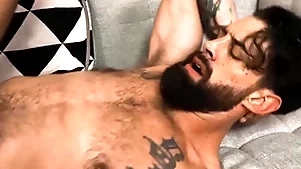 Tatted hunk topped off out of one's mind Cyclopean cocked wean away from - alpha wolfe, blake wilder - nextdoorbuddies