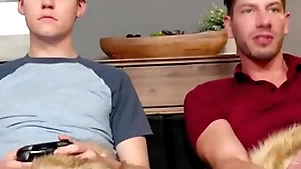 He occupied his virginity close by gay stepbrother