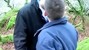 Well done uk amateur adam jamieson bushwa sucked outdoor