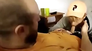 Hot sucked upstairs sofa