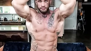Panhandler selector - cum act jointly on every side davin strong, get under one's fuckable bodybuilder