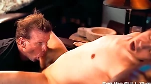 Brock blows added to swallows femboy scotty - tr