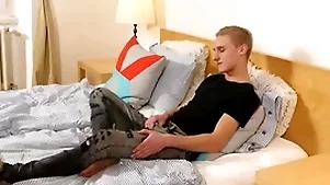 Oliver morgenson rub the sticky cum buy his outer