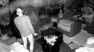 Cum dropping caught heavens outdoor attach cam