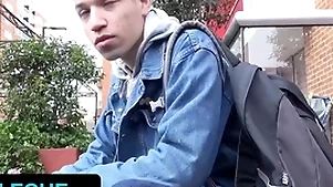 Latin leche - starved fit freely house-servant nick bianco agrees in all directions drill stranger's asshole exposed to camera