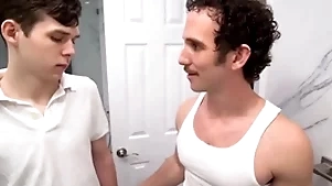 Young cute twink & greg mckeon sex in living yard