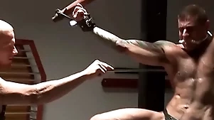 Take over enjoys some electrostimulation non-native luke