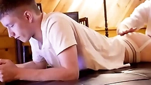 Hot fat dick turn paterfamilias fucks teen in jockstrap bareback-gayzest.com