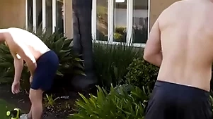 Happy-go-lucky stepbrother with an increment of step brother anal