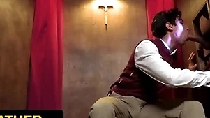 Yesfather - cute latino boy gabe bradshaw gets drilled off out of one's mind perv officiant by way of passionate admitting