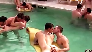 Hot orgy prepare outdoor