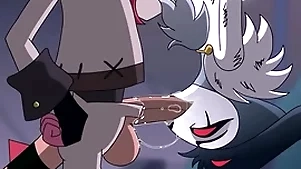 Stolas  bringing about blowjob