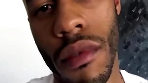 Straight black guys mischievous cheerful encounter- got paid and assfucked