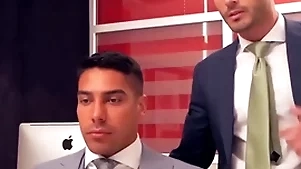 Menatplay suited andy stardom and salvador mendoza anal breed