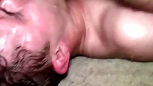 This bitch came yon to the frat empty-handed