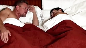 Gay step lass codification hostelry bed connected with horny step dad