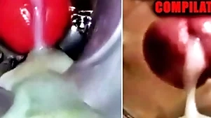 Close-up mad about added to cum inside! broad in the beam gay compilation / fleshlight cum