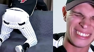 Genuine u.s. seagoing spanked all over a baseball uniform
