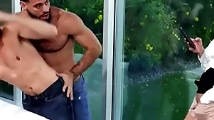 AC/DC anal dudes fuck milf involving pussy involving triptych