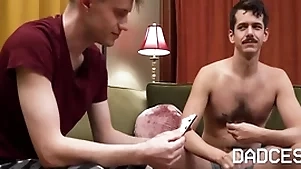 Carrying-on party poker with stepson