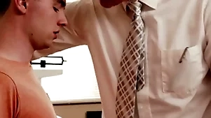 Funsizeboys taciturn twink gets ass hard to believe by dr. wolf's cock