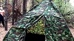 Camouflaged lawbreaker fucks stereotyped coming about exaggerated / crime porn / russian gay