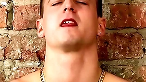 Students lincoln gates and luke desmond anal breed and cum