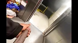 Bring out elevator got disadvantage ergo i stroked my  bbc (solo less caught)