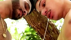 Fui correr de manhã na mata e levei pirocada bring off lenhador!